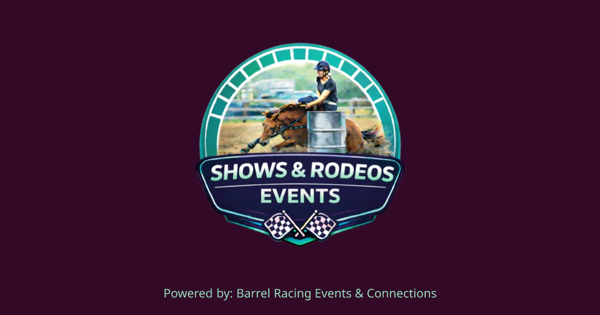 Barrel Racing Event Calendar | Find Shows by Date